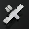 10Pcs/set Top Roof Rain Gutter Moulding Trims Fastener Clips suit for BMW E46 1998-2014