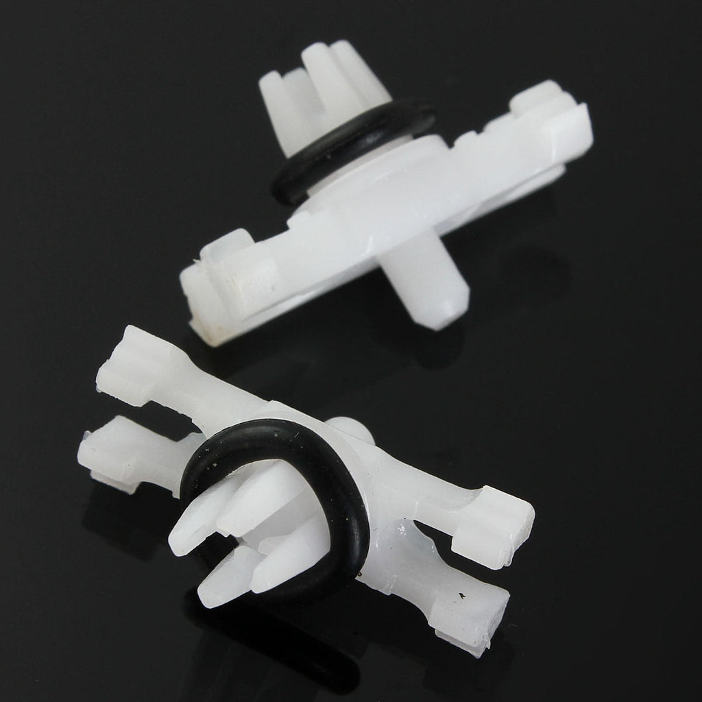 10Pcs/set Top Roof Rain Gutter Moulding Trims Fastener Clips suit for BMW E46 1998-2014