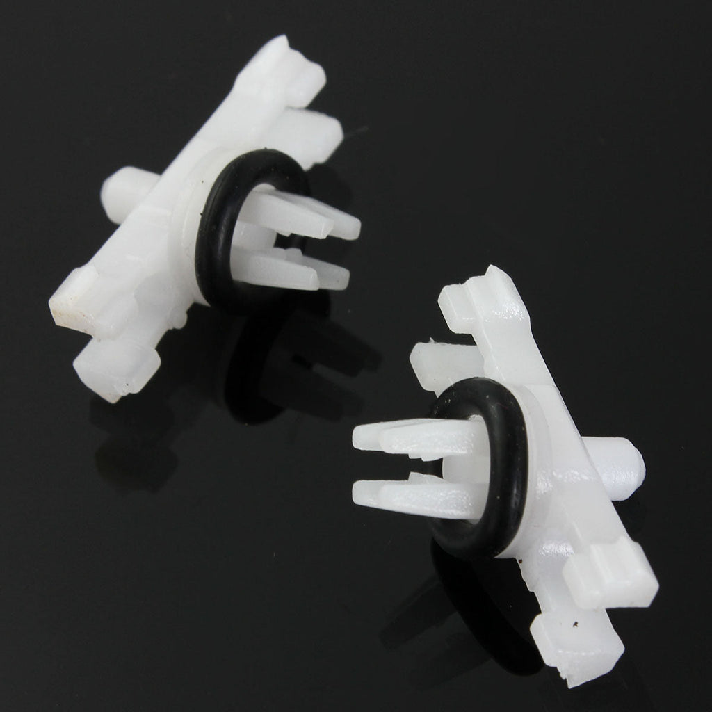 10Pcs/set Top Roof Rain Gutter Moulding Trims Fastener Clips suit for BMW E46 1998-2014