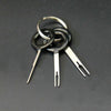 Set of 18Pcs Terminal Removal Keys, Car Electrical Wiring Crimp Connector Pin Extractor Stereo