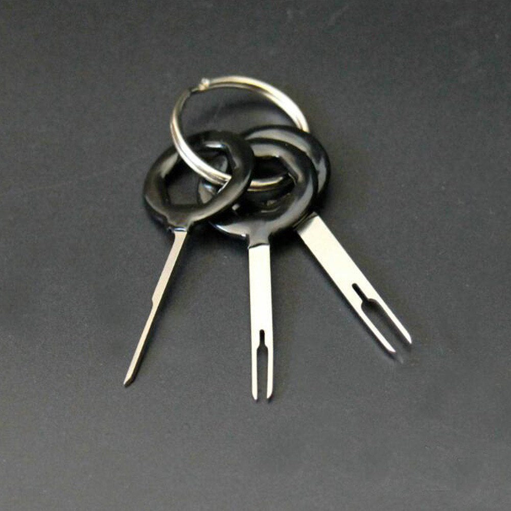 Set of 18Pcs Terminal Removal Keys, Car Electrical Wiring Crimp Connector Pin Extractor Stereo