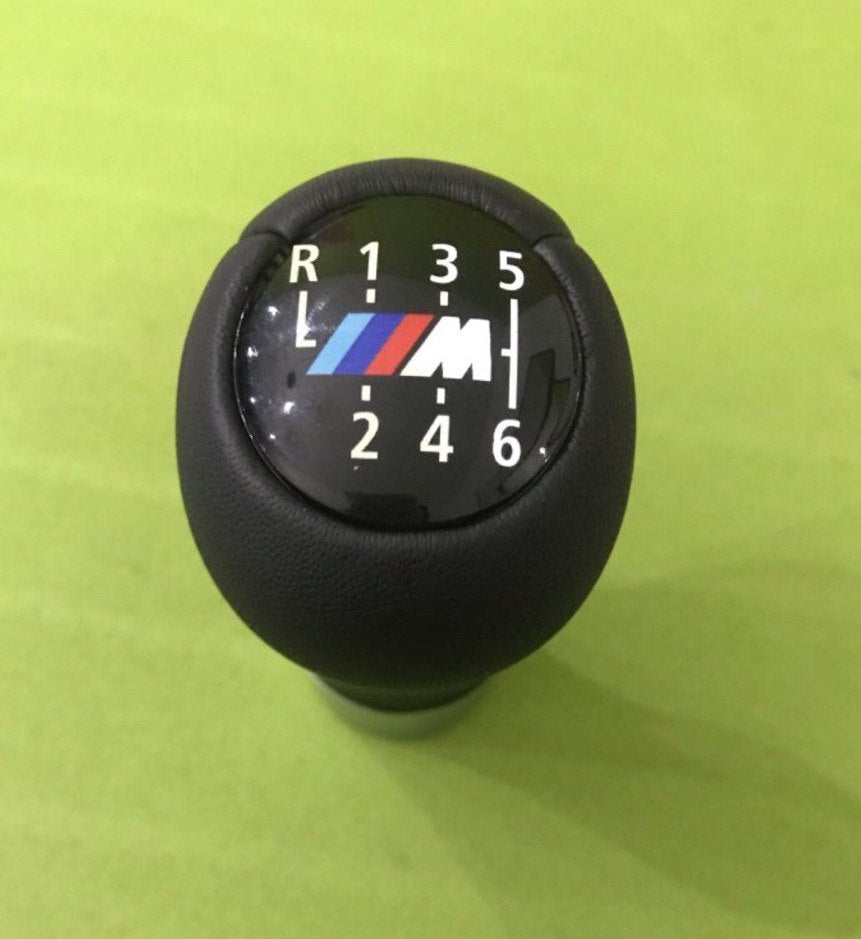 6 Speed Car Gear Shift Knob With M Logo For BMW 1 3 5 6 Series E30 E32 E34 E36 E38 E39 E46 E53 E60 E63 E83 E84 E90 E91 /