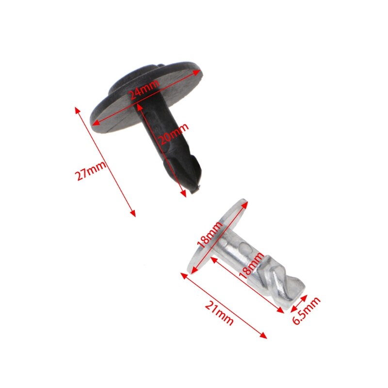 20PCS Undertray Guard Engine Under Cover Fixing Clips Screw KIT Suit For AUDI A4 A6 VW PASSAT