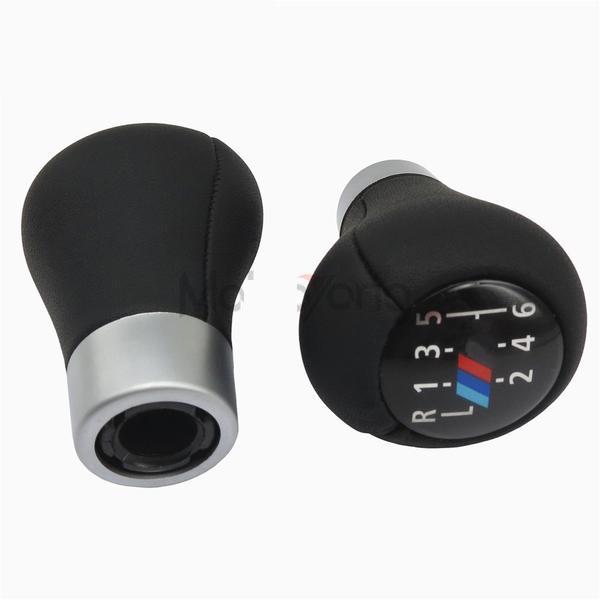 6 Speed Car Gear Shift Knob With M Logo For BMW 1 3 5 6 Series E30 E32 E34 E36 E38 E39 E46 E53 E60 E63 E83 E84 E90 E91 /