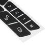 Door Lock Switch Control Button Repair Stickers Suitable For Mercedes For Benz W204 C300 2008-2014