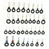 36Pcs Car Terminal Repair Hand Tools Car Terminal Removal Electrical Wiring Crimp Connector Pin Extractor Kit Set Stereo