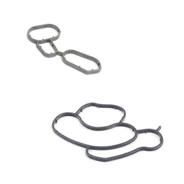 Oil Filter Housing Seal Gasket Set Suitable for BMW E46 E90 E81 E87 E84 E60 11427508970 11427508971