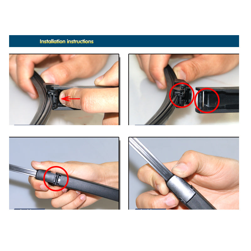 Rear Wiper Blade For VW Tiguan MK1 2007 - 2017 Windshield Windscreen Rear Window Volkswagen