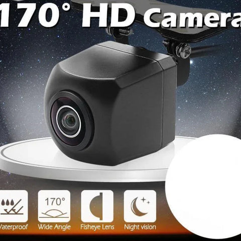 HD Reverse Camera 170 degree Angle Car Rear View Camera Fish Eyes Night Vision Waterproof IP68 Car Reversing Camera