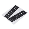 Car Steering Wheel Button Repair Decals Stickers Kit Suitable For VW For Volkswagen Touareg 2004-2009