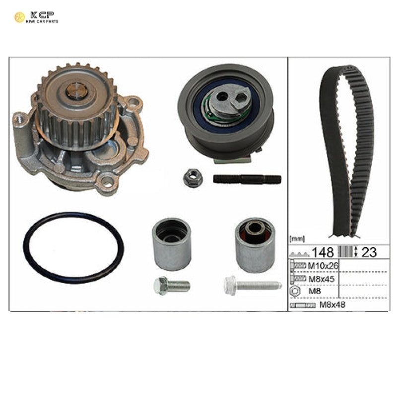 2.0 FSI VW Audi OEM INA Timing Belt & Water Pump Kit For VW Golf MK5 Audi A3 2.0 FSI non turbo engines Cam belt kit