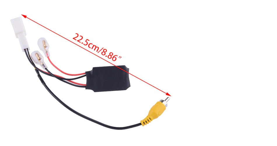 Car 4 Pin Factory Camera Retention Adapter For Toyota Reverse Camera