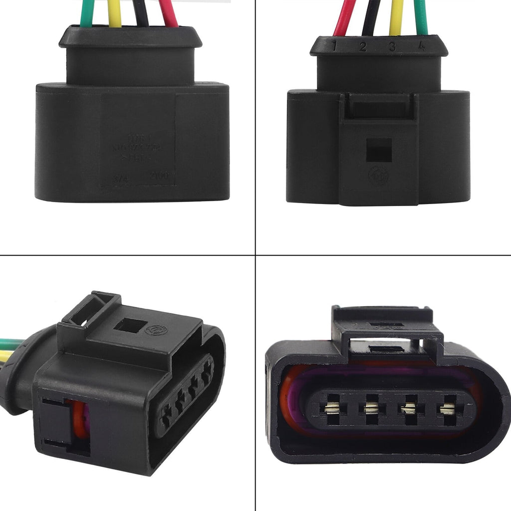 Ignition Coil Connectors Repair Harness Wiring Plug Suitable for Audi A3 A4 A5 A6 A8 TT VW Passat Jetta Golf Touareg 1J0973724 4B0973724