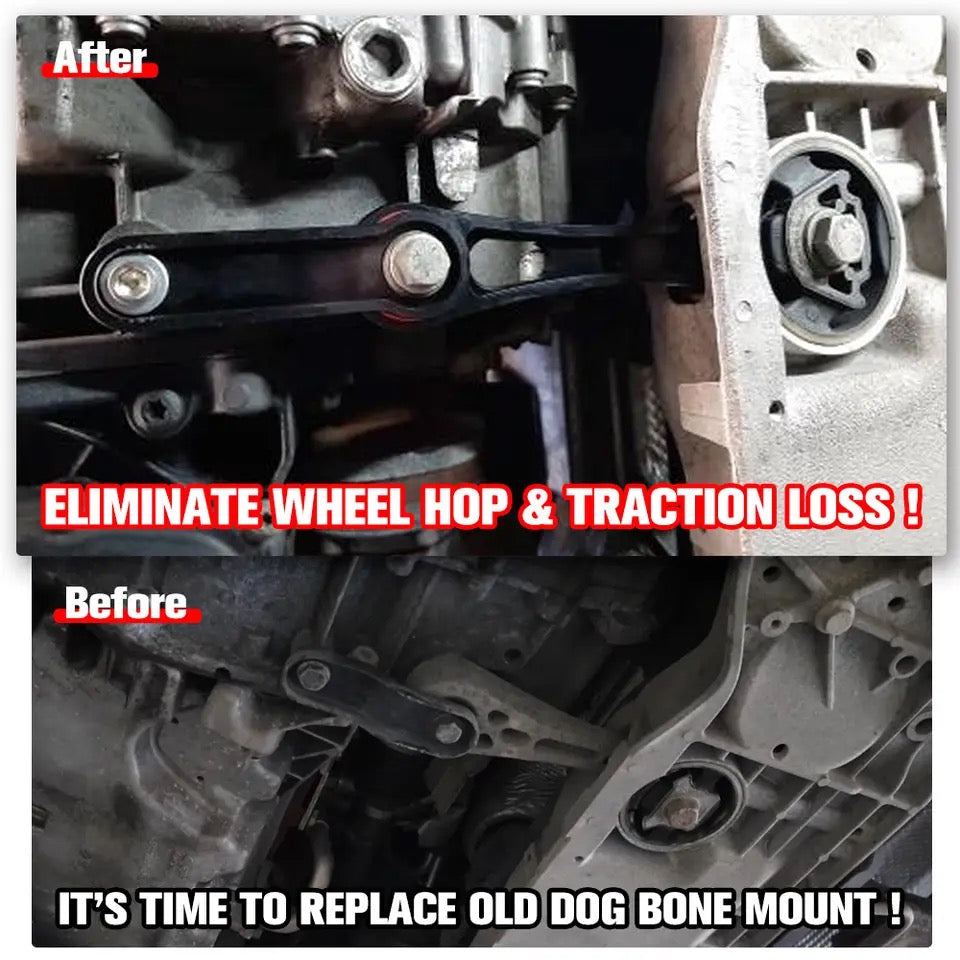 Dog Bone Engine Mount + Insert Kit For VW Golf 5 MK5 6 MK6 Jetta 2.0T FSI TSI