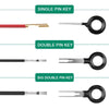 Set of 18Pcs Terminal Removal Keys, Car Electrical Wiring Crimp Connector Pin Extractor Stereo