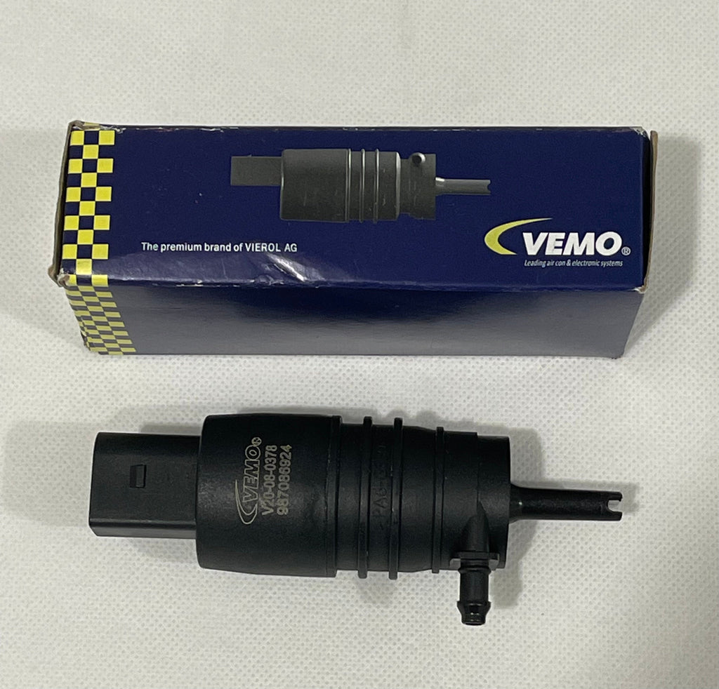 Windshield Washer Pump For VW, Audi, Mercedes, BMW. VEMO Brand of VEIROL AG 67128362154 PORSCHE 67128362154
671 283 62 154
3504277279
3504-277279
1K5955651 1J5955651 
1K5 955 651 1J5 955 651 
61 13 8 364 520
61138364520
