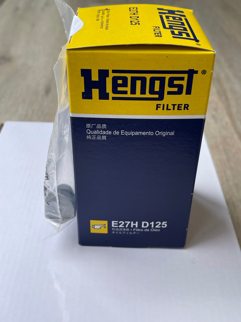 Oil Filter 2.0 FSI TFSI Suitable for VW Golf 5 MK5, Jetta, Passat, Audi A3 AE113 HENGST FILTER E27H D125 + 567640
Alternate/OEM Part Number(s): 06D115466, 06D115562, 06D198405, 07K115397D, 07K115397G, XCP00000675