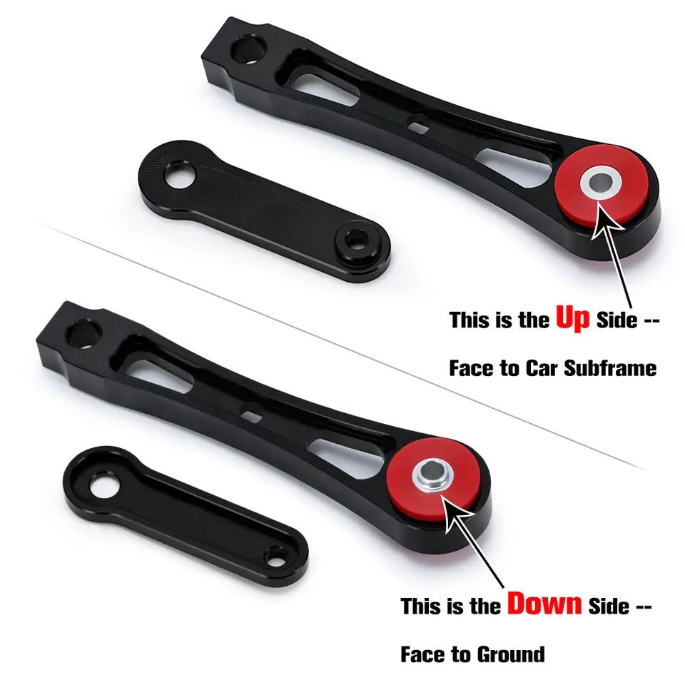 Dog Bone Engine Mount + Insert Kit For VW Golf 5 MK5 6 MK6 Jetta 2.0T FSI TSI