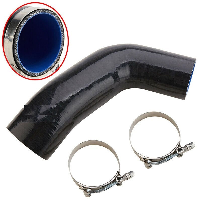 Silicone Intake Hose Turbo Inlet Elbow Turbo Muffler Delete For VW Golf MK7 GTI R Audi V8 MK3 A3 S3 TT MK3 2.0T 2014+ 
IS12, IS20, IS38 IHI turbocharger