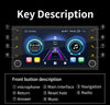 2 + 32G Android Stereo Apple Carplay / Android Auto Suit Toyota Including Rear View Camera GPS Bluetooth Touch screen