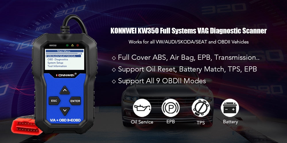 **SPECIAL** Diagnostic Scan tool for VAG Models For VW Audi Skoda ABS Airbag Reset Oil Service Light EPB Diagnostic Tool For VAG Volkswagen