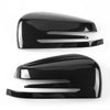 1 Pair Rearview Mirror Cover Trim For Mercedes Benz A B C E GLA Class W204 W212