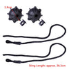 2pcs Interior Rear Parcel Shelf String Holding Strap Cord Suit For VW Golf MK5 MK6 MK7 GTI 2006 - 2019 1K6 863 447 A 1K6863447 A 1K6863447A
