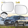 1PCS Front Left Right Rearview Side Mirror Glass suits for TOYOTA RAV4 2006 2007 2008 2009 2010 2011 2012 HEATED Convex with base