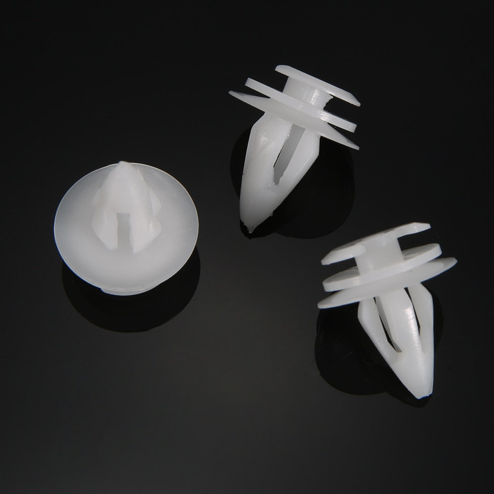 BMW 20 PCS Interior Door Card Trim Panel Retainer Clips, Fastener Boot Clamp

Clips also fit E60 E90 E91 F20 F10 F15 F13 M3 M5 M6 X1 X3 X5 BENZ AMG C A E S ML GL SL

BMW E36 E46 E39 E65 E60 F30 F01 E53 E70 F15 E90 E93 51411973500, 51418224768, 51430141024