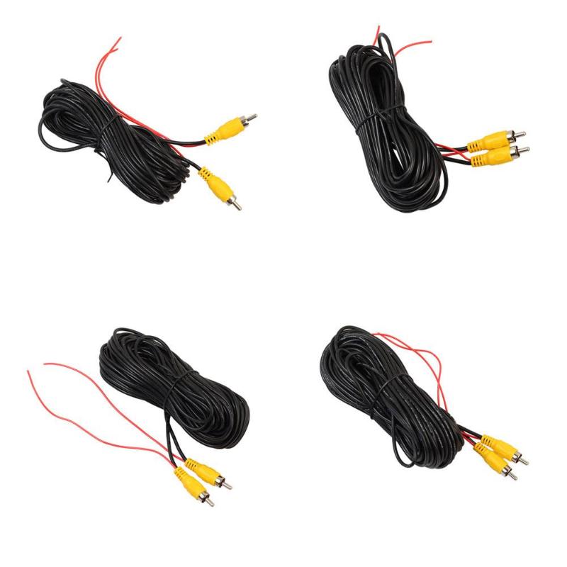 10M RCA Cable Reverse Rear View Parking Camera Extension RCA Wire Audio Converter Cable Video Cable