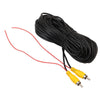15M Long Reverse Camera Extension wire 15m RCA Wire Cable Video Cable