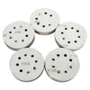 50Pcs 5in Sander Disc 60/80/100/120/240 Grit Sandpaper Sheet Hook Loop Sanding Disc