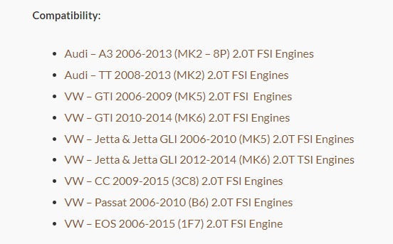 KCP Stainless Decat Downpipe Suit For VW Golf MK5 MK6 GTI Audi A3 8P  TT MK2 2.0T 1.8T Exhaust