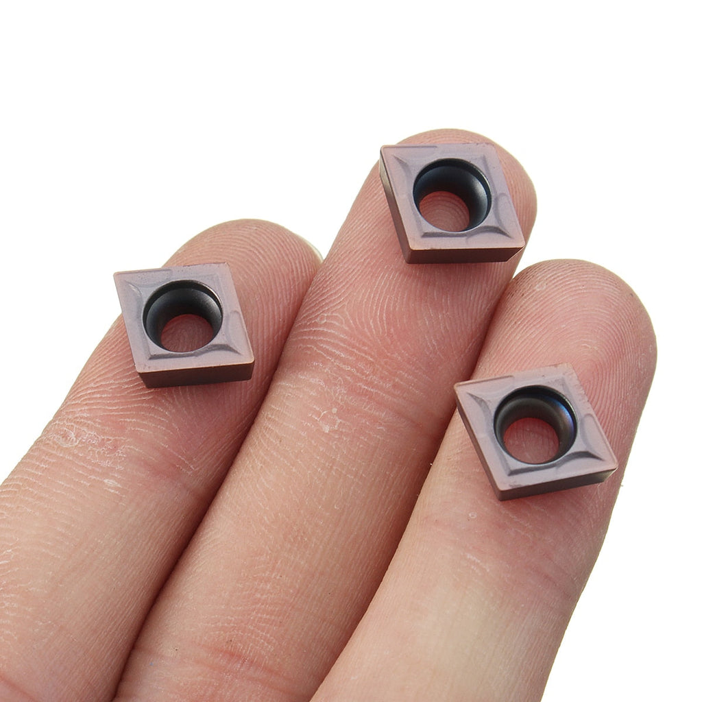 *DEAL* 10PCS CCMT09T304 Carbide Inserts + SCLCR1616H09 Holder Lathe Turning Tool Cutter