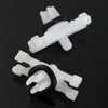 10Pcs/set Top Roof Rain Gutter Moulding Trims Fastener Clips suit for BMW E46 1998-2014
