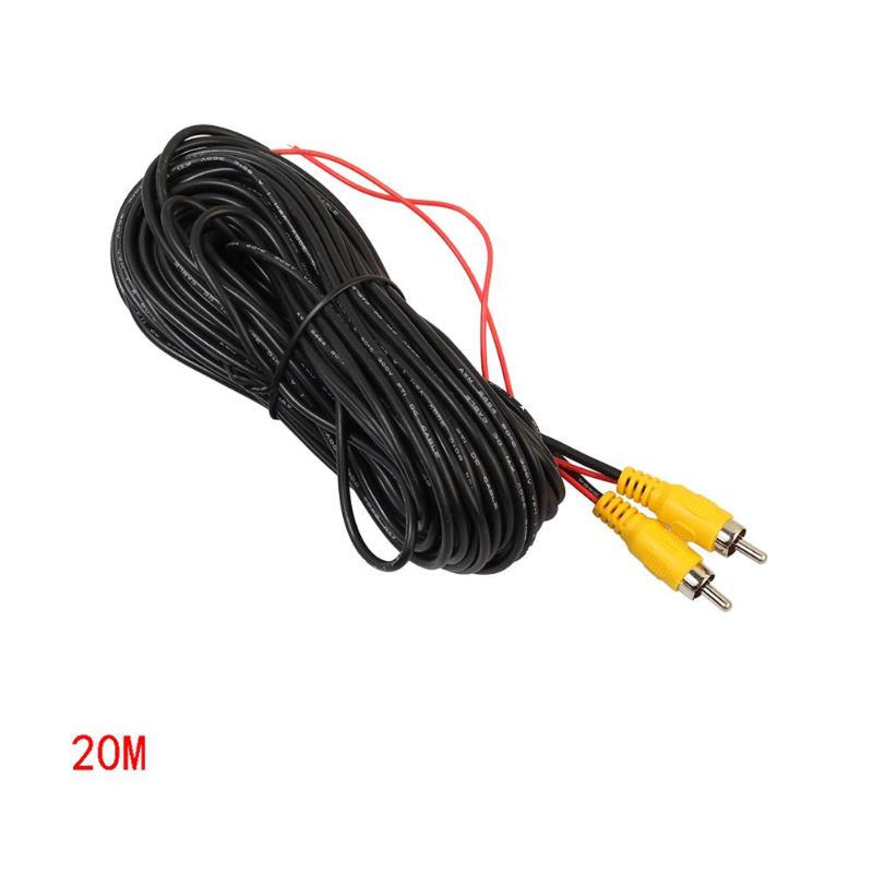 20M Long Reverse Camera Extension wire 20m RCA Wire Cable Video Cable