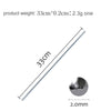 40Pcs/Set 2mm Low Temperature Easy Melt Aluminium Welding Rods Weld Bars Cored Wire Rod For Soldering