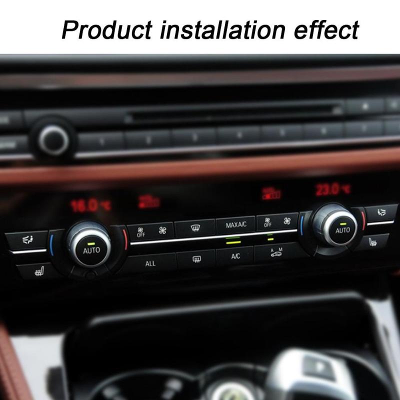 12Pcs A/C Buttons Heater Switch Kit Suit For BMW F07 GT/F10/F11 F01/F02 525 730