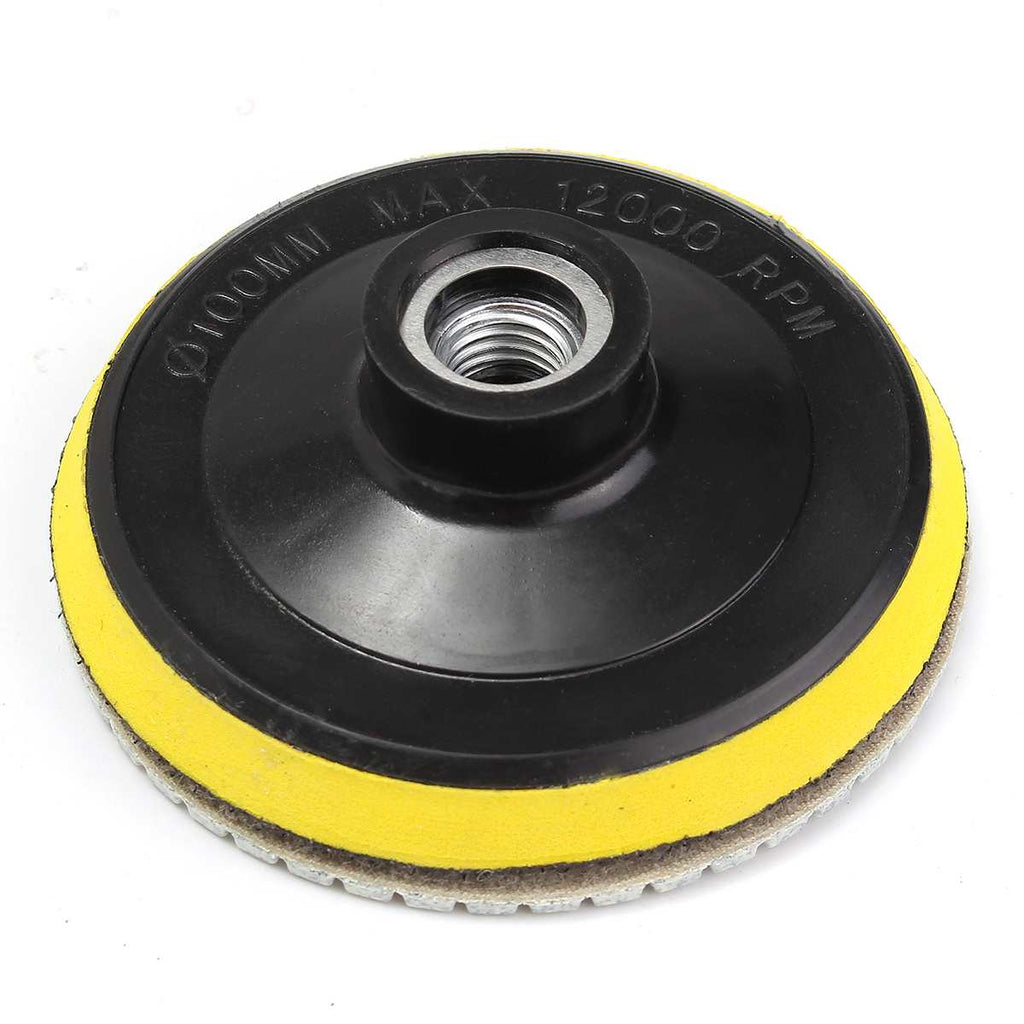 16pcs Diamond Polishing Pads Kit Wet/Dry for Granite Stone Concrete
