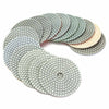 16pcs Diamond Polishing Pads Kit Wet/Dry for Granite Stone Concrete