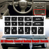 Air Condition AC Climate Control Button Repair Stickers Decals For Audi A4 B6 B7 2000 2001 2002 2003 2004