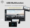 Car Stereo Double DIN Head Unit with Rear View Camera, Bluetooth