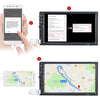 Car Stereo Double DIN Head Unit with Rear View Camera, Bluetooth