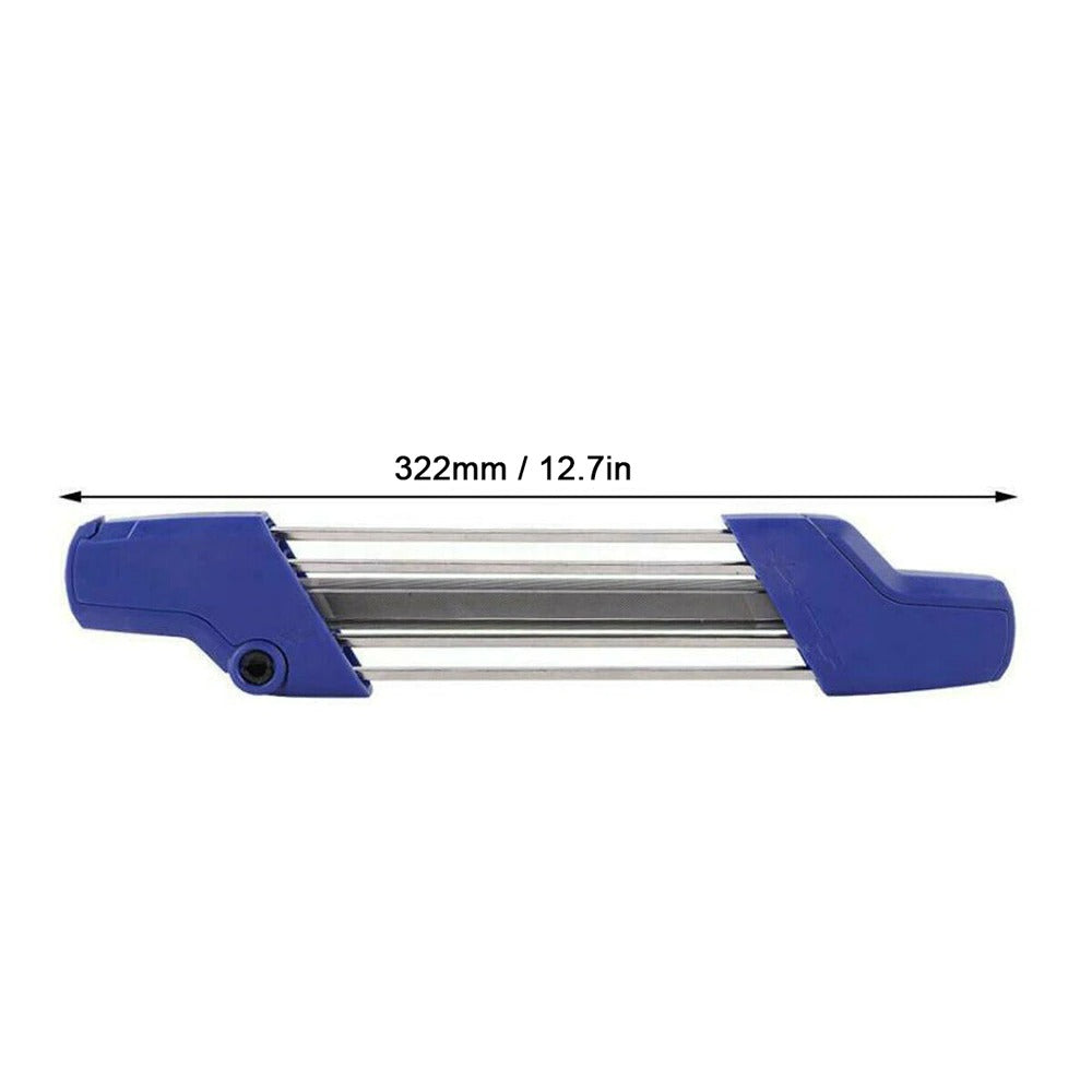 2in1 Chain Sharpener Chains Grinding Tool Manual Chainsaw Sharpener Fast Sharpen Grind Fits