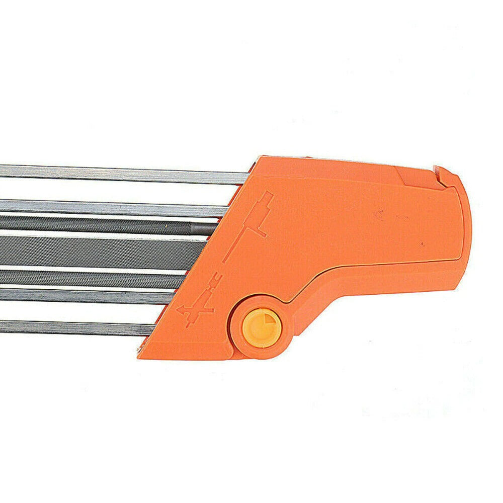 2in1 Chain Sharpener Chains Grinding Tool Manual Chainsaw Sharpener Fast Sharpen Grind Fits