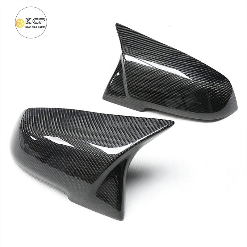 2 pieces Rearview Mirror Cover Cap Carbon suits for BMW Series 1 2 3 4 X M 220i 328i 420i F20 F21 F22 F23 F30 F32 F33 F36 X1