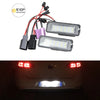 2x Auto Light suitable for MK5 GTI MK6 MK7 Golf 5 Glof 6 Golf 7 Xenon White Led Number License Plate Light Kit Canbus Error Free Car-Styling