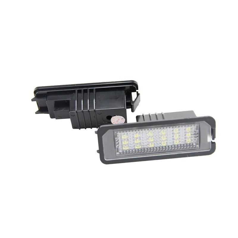 LED Number Plate Lights For MK5 GTI MK6 Golf 5 Golf 6 7 8 Xenon White Led Number License Plate Light Kit Canbus Error Free Car-Styling