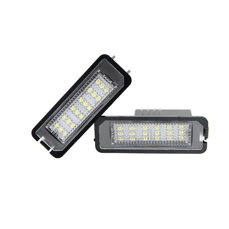 LED Number Plate Lights For MK5 GTI MK6 Golf 5 Golf 6 7 8 Xenon White Led Number License Plate Light Kit Canbus Error Free Car-Styling