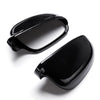 Left Black Rearview Wing Mirror Cover Casing For Volkswagen For VW Jetta Golf MK5